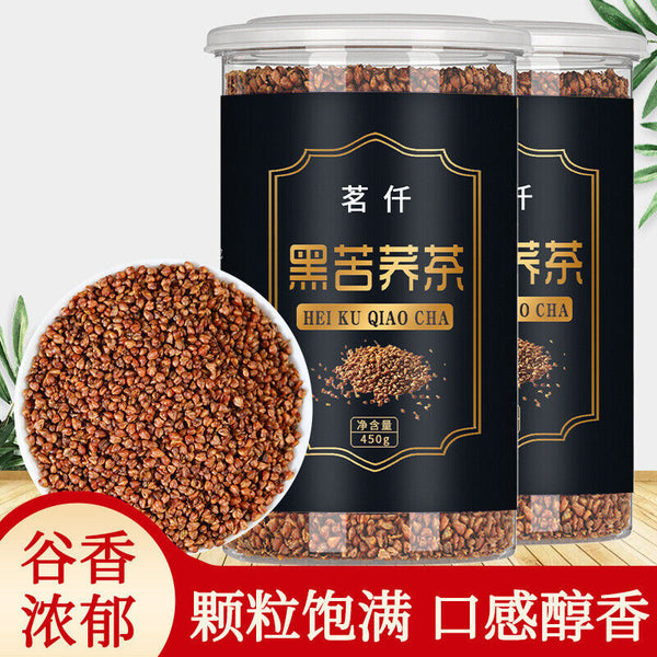 Daliang Mountain Buckwheat Tea Black Buckwheat Tea 450g/can  Healthy Drink