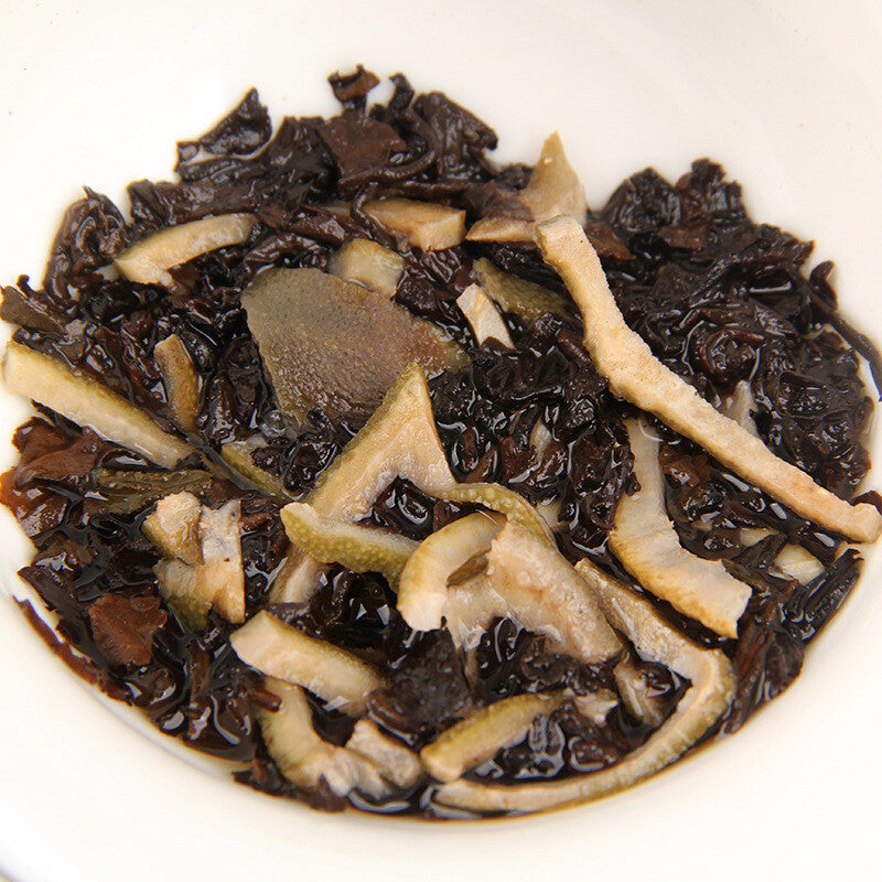 Tangerine Peel with Pu-erh Tea Cake Yunnan Pu-erh Tea Xinhui Dried