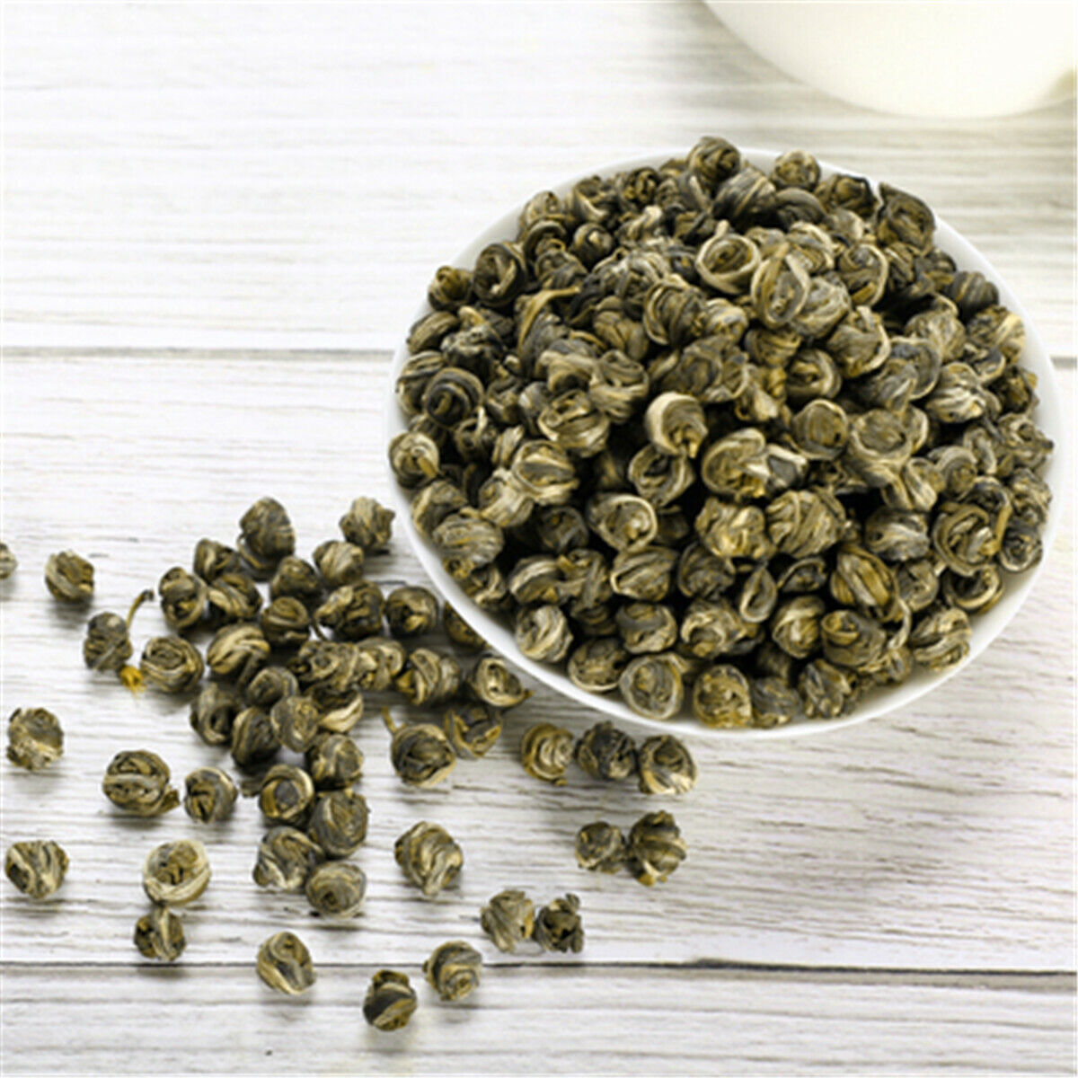 Jasmine Dragon Pearl Green Tea NEW 100% Organic Premium King Grade Chinese Main image