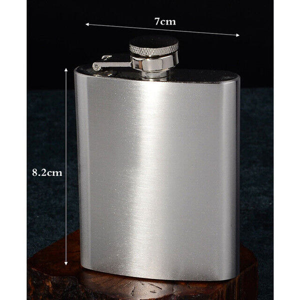 Alcohol Bottle Belt Case Stainless Steel Hip Flask Liquor Whisky Portable Pocket