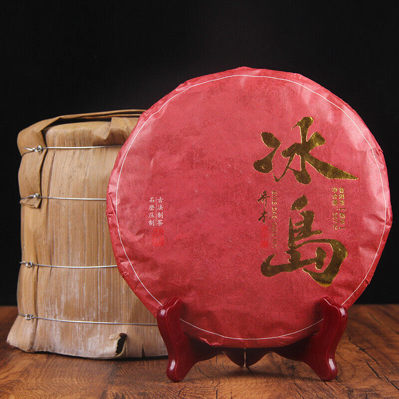 357g   Healthy Drink, Ripe Pu'er Tea Cake, Spring Tea,  Icelandic Arborvitae Tea
