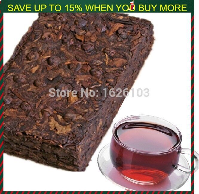 10 Years Old 250g Puer Black Tea Premium Aged Pu Er Tea Pu-erh Red Tea Puerh Tea Main image