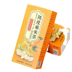 HelloYoung 160g Chen Pi Ginger Rice Tea Fried Ginger Rice Tea Infusion Ginger Silk Rice Tea