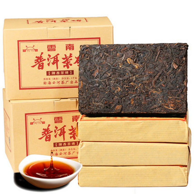 Reife Puer Tee Ziegel 100g China Pu-erh Schwarzer Tee Old Puerh Tee Main image