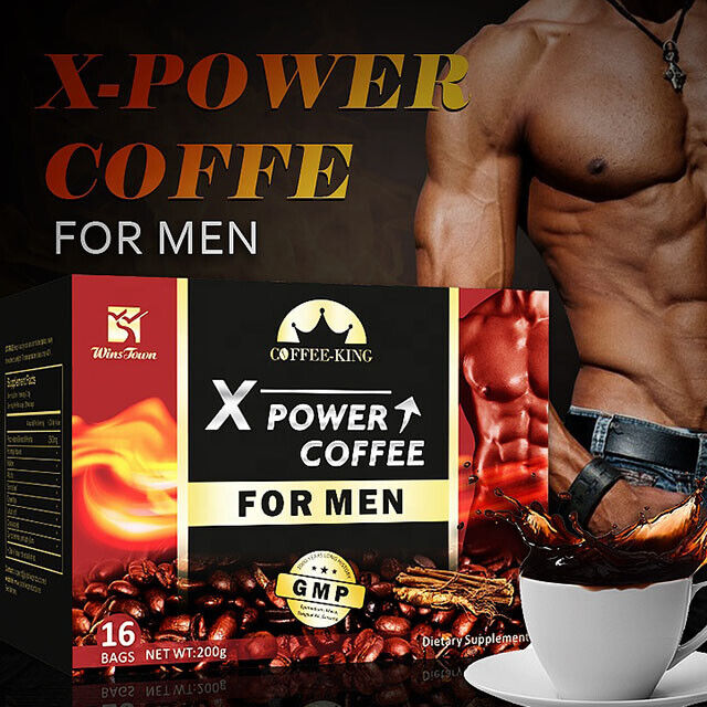 Man X Power Coffee Maca Enlargement Instant Natural Herba Power Coffee 10g*20bag Secondary image
