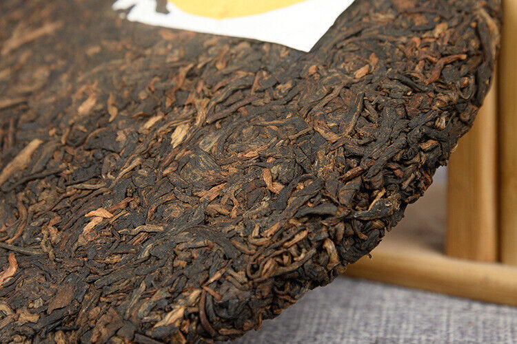 HelloYoung Yunnan Pu'er Tea Ripe Tea Cake 357g Yunnan Tea Cake