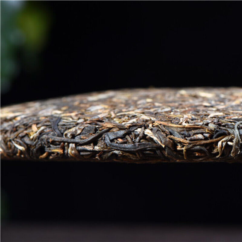 HelloYoung Gift Tea Chinese Green Tea Yunnan Pu-Erh Tea Yiwu Big Tree Pu'er Tea Cake 357g
