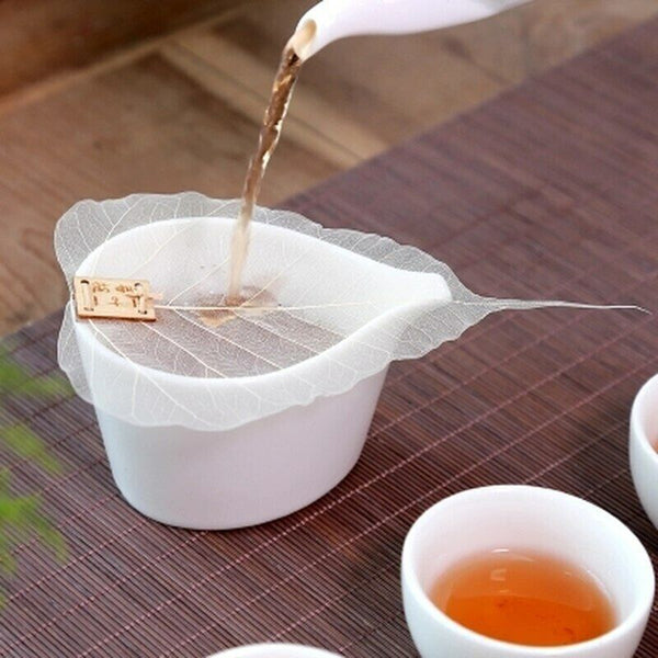 Leaf Tea Filter Creative Personality Bookmark Adornment Leaf Personality Filter