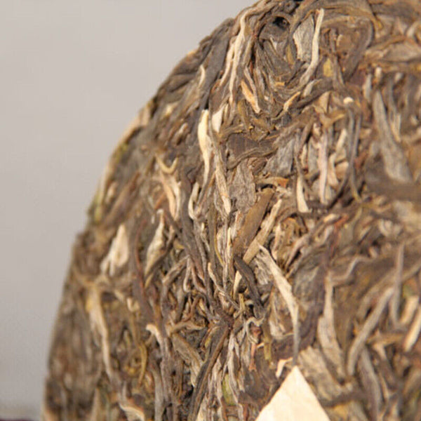 HelloYoung Health Care Old Banzhang Pu-erh Raw Tea Cake Yunnan Organic 357g Pu'er Green Tea