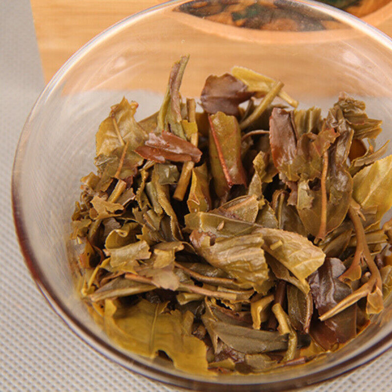 100g 2019 Yunnan China Raw Pu-erh Tea Mountain Rhyme Shen Puer Qizi Tea Cake