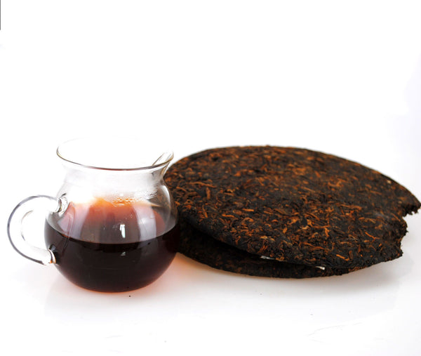 HelloYoung Puerh Tea Icelandic Ancient Tree 357g Puerh Ripe Tea Cake