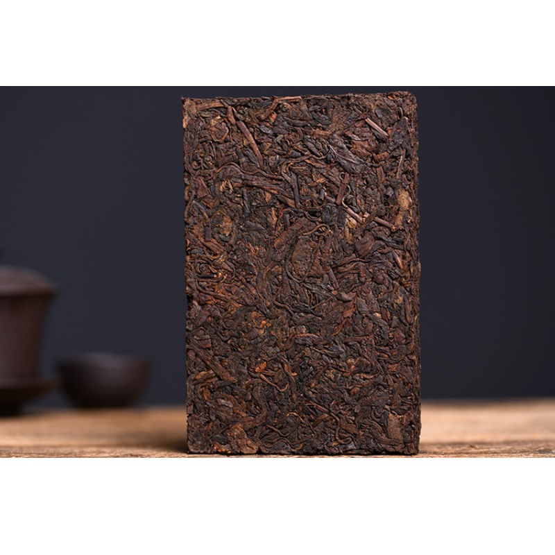 Aged and Scented Old Tea Brick 250g/8.8oz Puerh Tea Brick Ripe Tea Lao Banzhang
