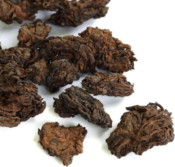 Puerh Tea Cake 250g / 8.8oz Year Ripe/Shu Supreme Aged Natural -Tuocha Head