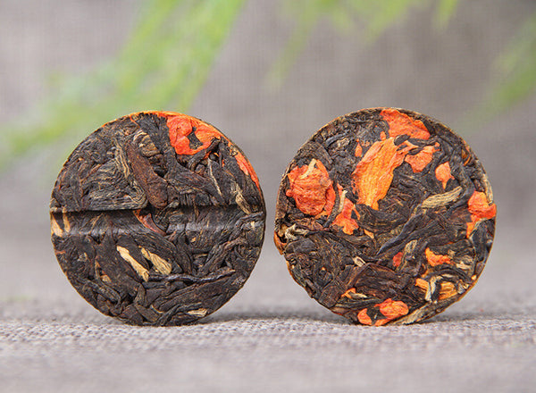 Fongqing Dianhong Premium Floral Tea Blend Yunnan Red Tea Lily Flower Tea