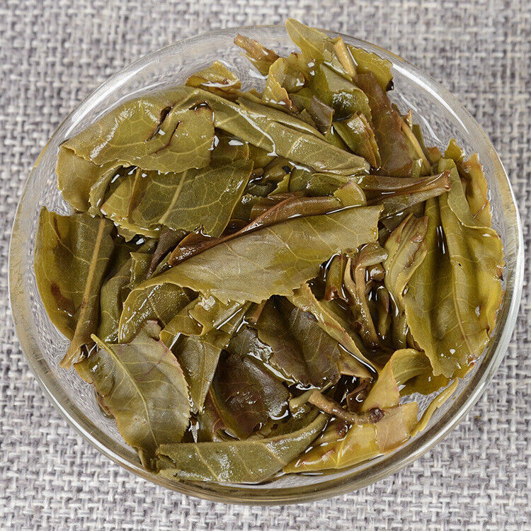 HelloYoung Yunnan Puerh Tea Iceland Gold Leaf Raw Tea 500g Puerh Raw Tea Brick