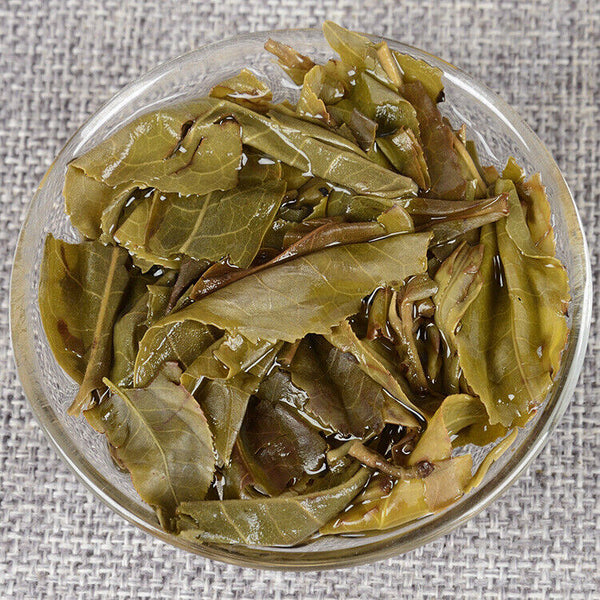 HelloYoung Yunnan Puerh Tea Iceland Gold Leaf Raw Tea 500g Puerh Raw Tea Brick