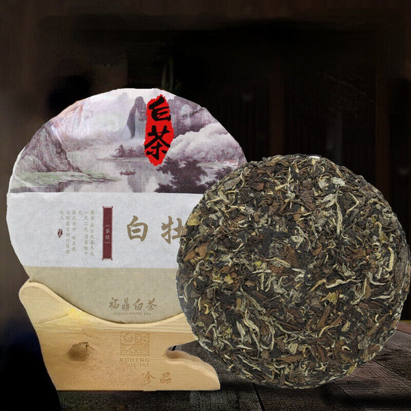 HelloYoung White Tea Cake Lose Weight Healthy Drink Tea Fuding White Tea Peony 350g