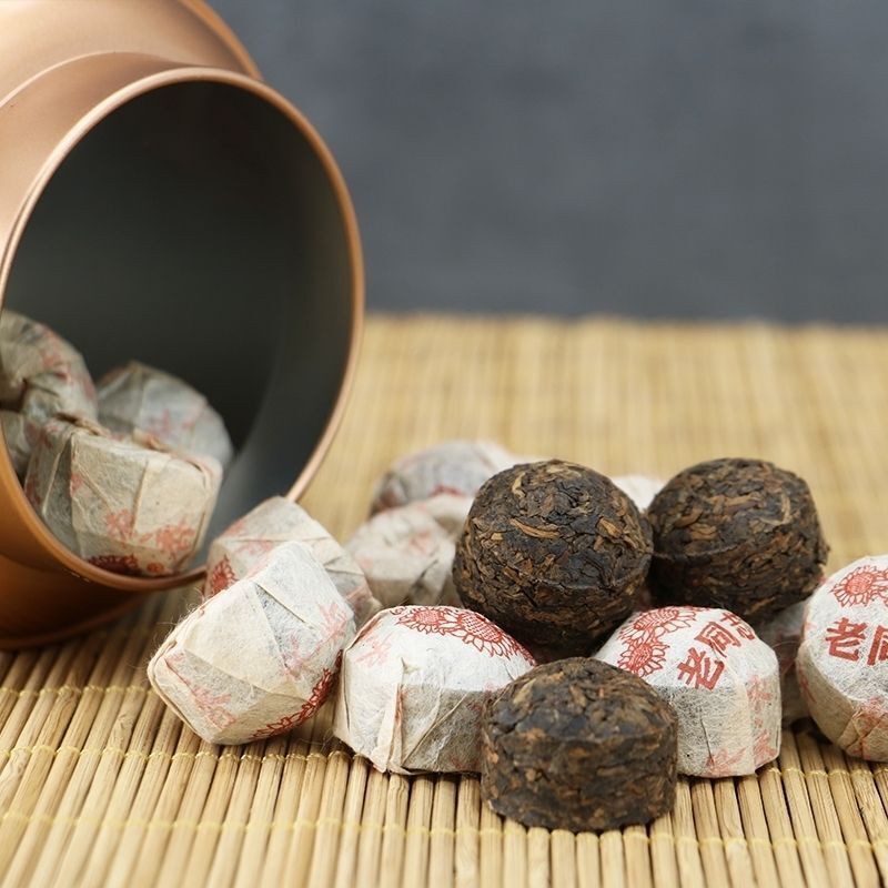 Jujube Fragrance Compressed Mini Puer Tea Pu'er Tea Cooked Tea Mini Tuo Tea Secondary image