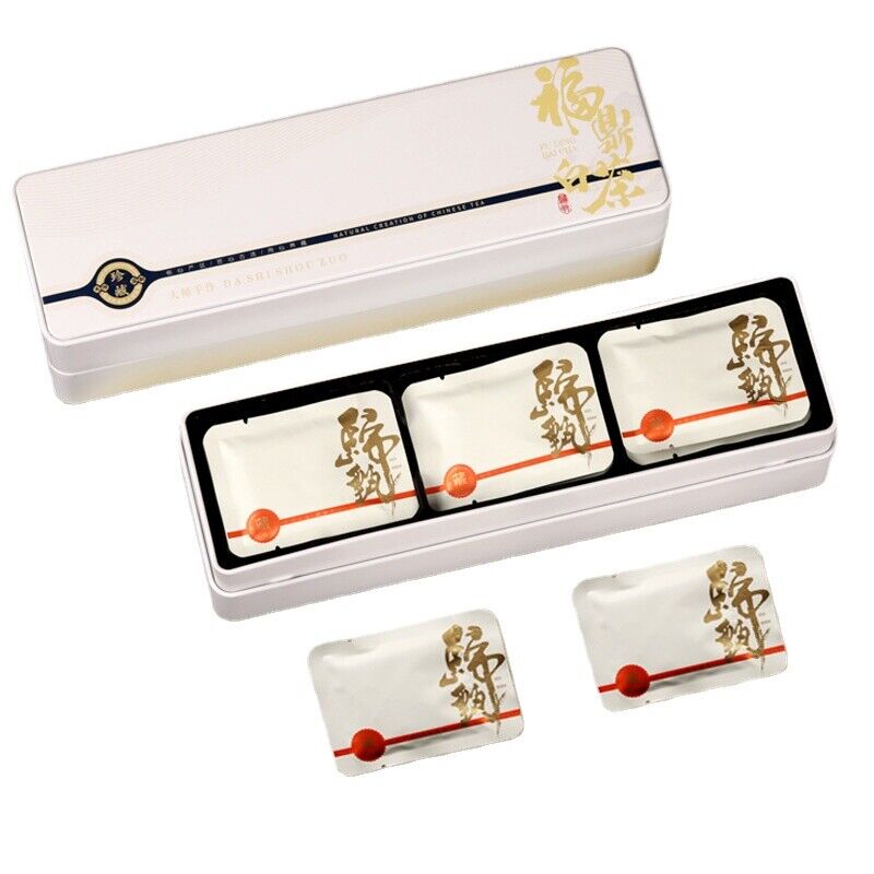HelloYoung Authentic Fuding White Tea Shoumei Old White Tea Small Square Tea Cake Secondary image