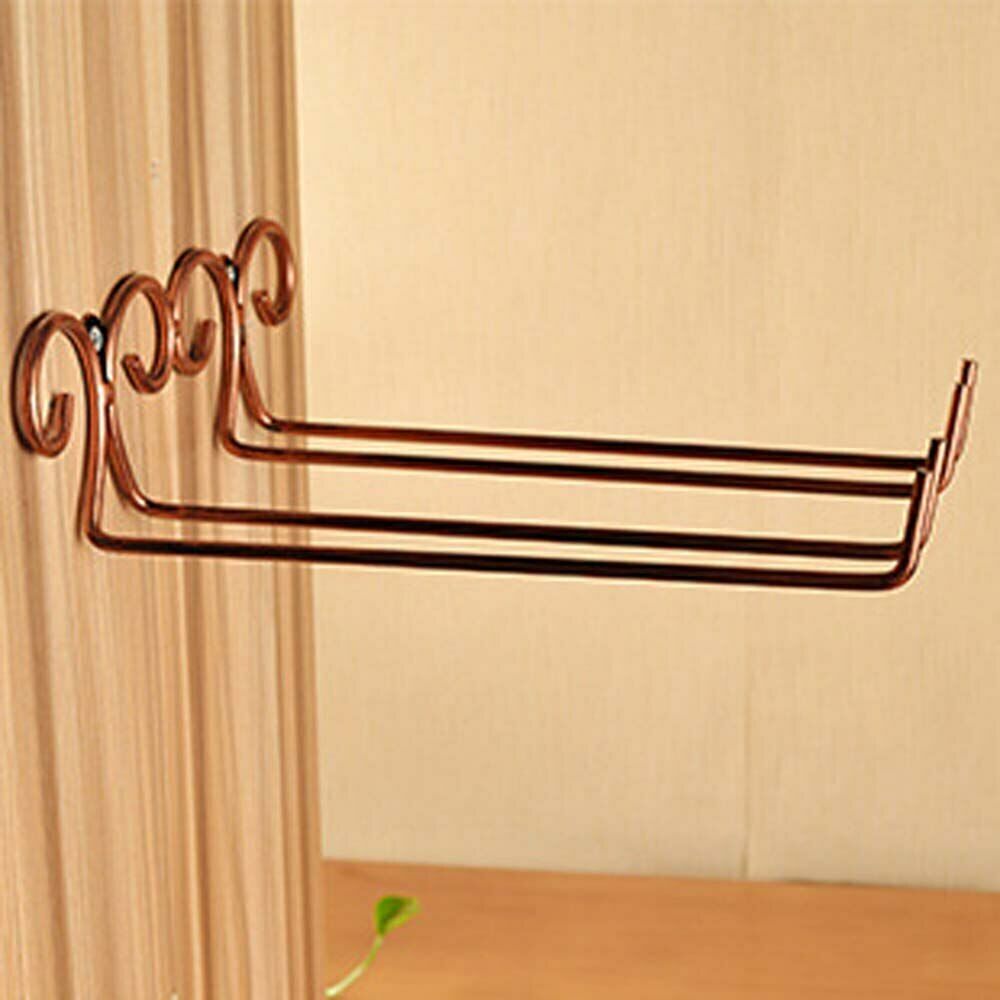 Wine Cup Rack Hanging Metal Wine Stemware Glass Bottle Goblet Inverted Holder
