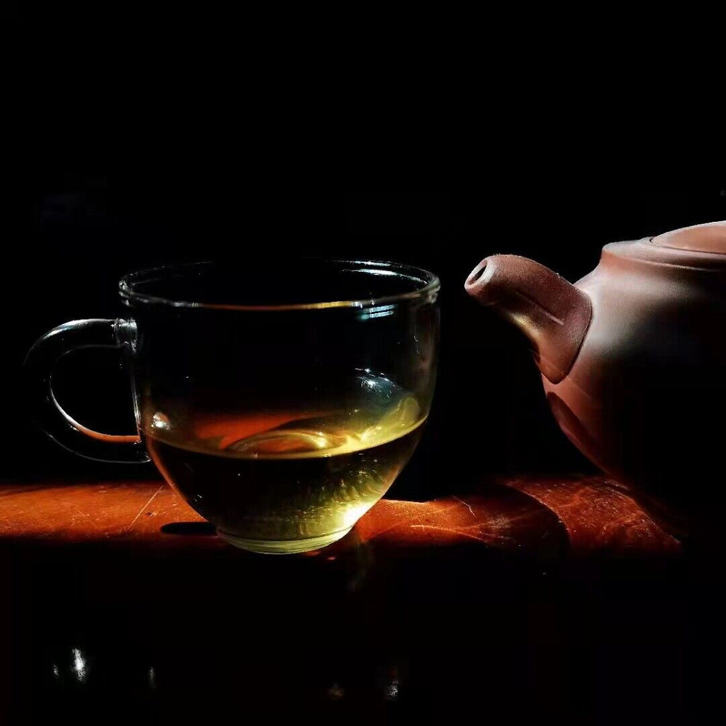 HelloYoung Yunnan Pu'er Tea Cake First Spring High Altitude Seven Cake Raw Tea 357g/12.59oz