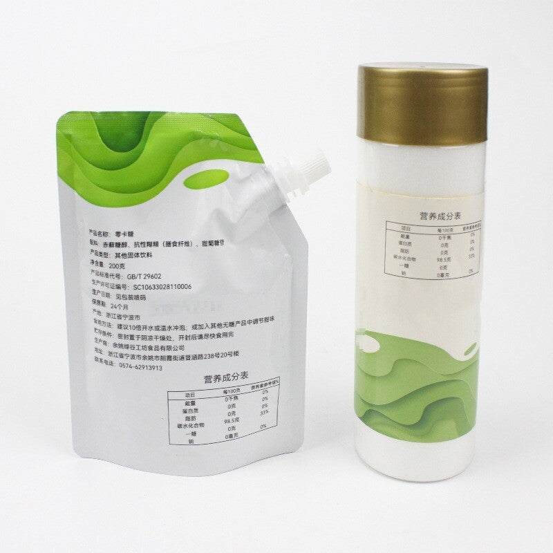 200g/500g Weico Jee Zero Cal Sugar Substitute 0 Cal 0 Fat 0 Sugar 0 Calories