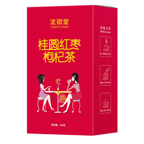 Goddess Tea Longan Red Dates Goji Berry Tea Combo Herbal Tea 120g
