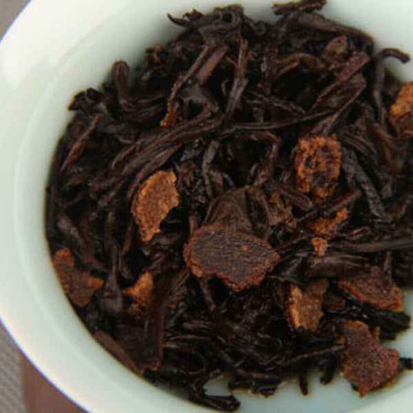 Orange Skin Puerh Pu'er Loose Tea PEI YU Xinhui Aged Chenpi Ripe Puer Tea 312