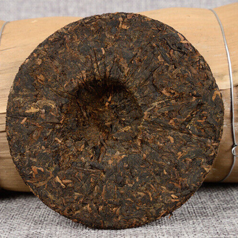 Leaves Icelandic Ancient Tree Organic Ripe Tea Cake 100g*3  Pu'er Tea