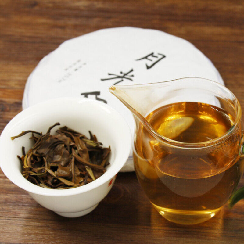 HelloYoung Pu'er Green Tea Health 200g Moonlight White Pu-Erh Tea Cake Chinese Aged