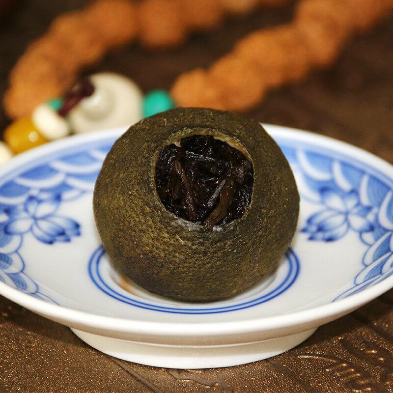 Xiao Qing Gan Green Orange Peel Ripe Puer Tea