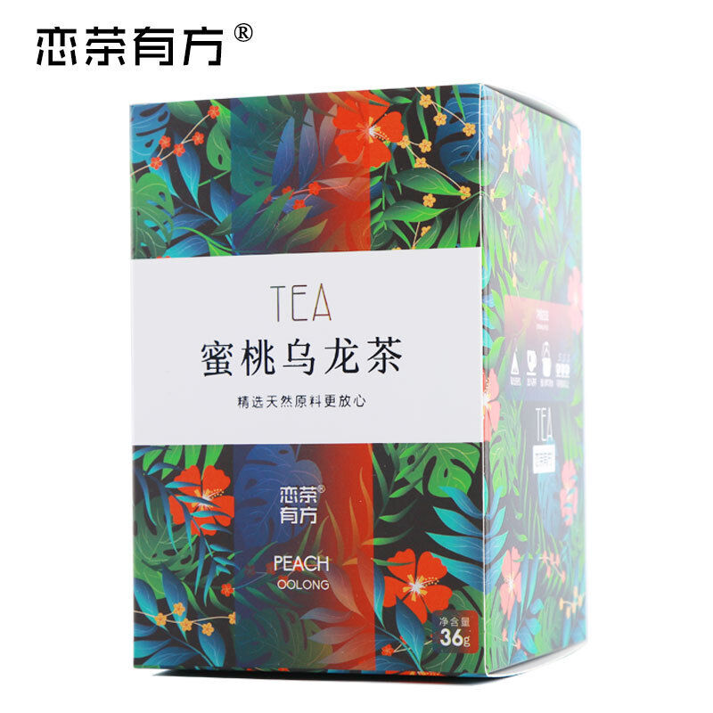 HelloYoung Honey Peach Oolong Tea Fruit Flower Cold Soaked Tea Bag White Peach Oolong Tea