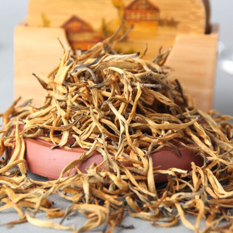 Supreme Chinese Yunnan Black Tea Fengqing Dian Hong Golden Buds Dianhong 250g Main image