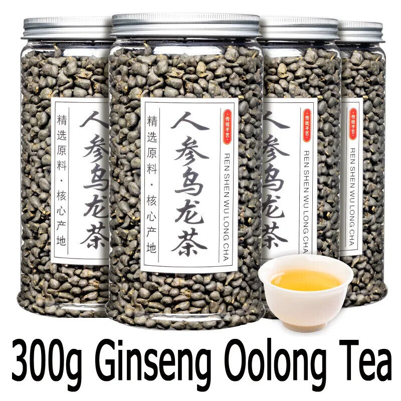 HelloYoung Taiwan Ginseng Oolong Tea Strong Flavor Frozen Top Oolong Tea Health Tea 300g Main image