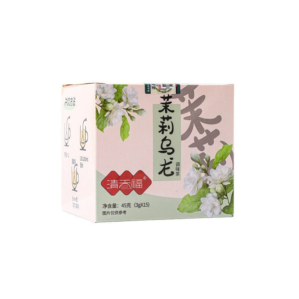 Jasmine Pearl Oolong Tea Hand Rolled Blooming Bags Floral Aroma 45g
