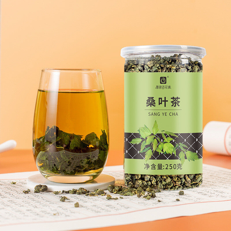 Chinese Natural Mulberry leaf tea detox slimming tea two kings of packing Main image