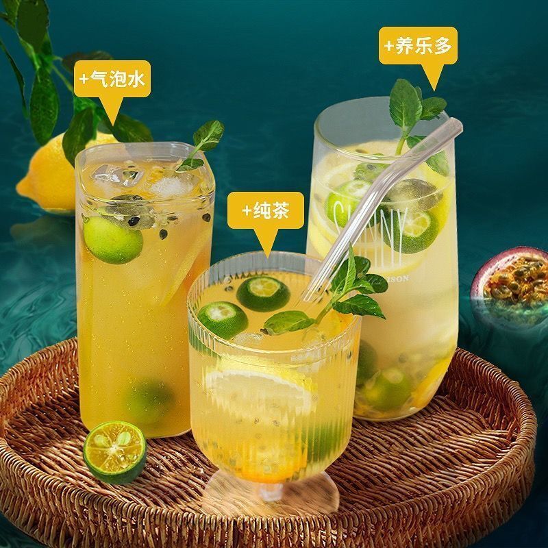 Lime Lemon Passion Fruit Tea Blend Flavor Combination Tea
