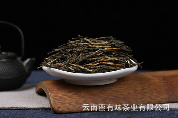HelloYoung Fengqing Dian Hong tea spring tea Two-leaf pine needles (No. 1) Lijiao black tea
