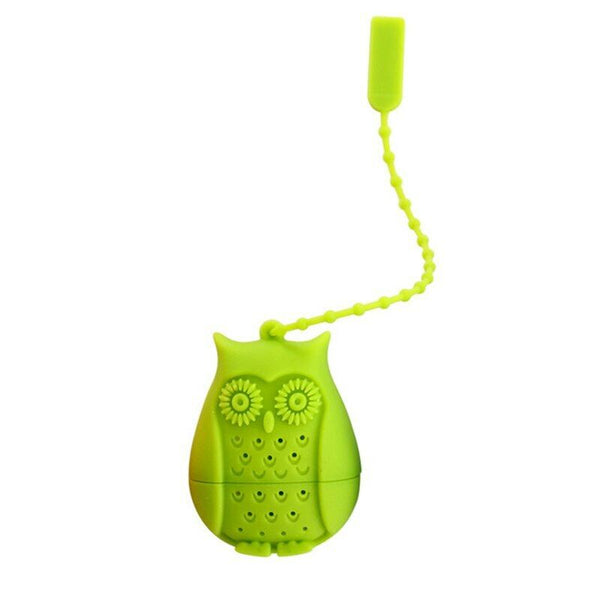 Silicone Filter Infuser Owl  Tea Loose Tea Strainer Diffuser Coffee Tea Teaspoon