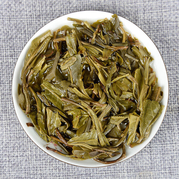 HelloYoung Yunnan Pu'er Raw Tea 357g Nannuo Raw Tea Cake Pu'er Raw Tea Cake 357g南糯生饼 普洱生茶饼