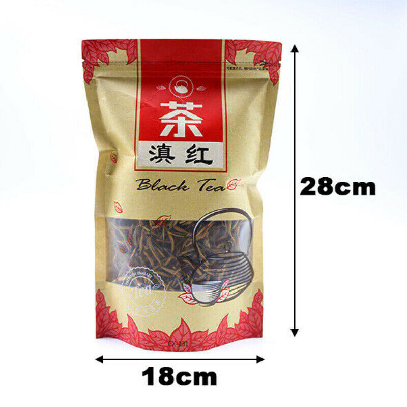 HelloYoung Yunnan Black Tea Dian Hong Gold Needle Jinya Golden Monkey Chinese Tea 150g