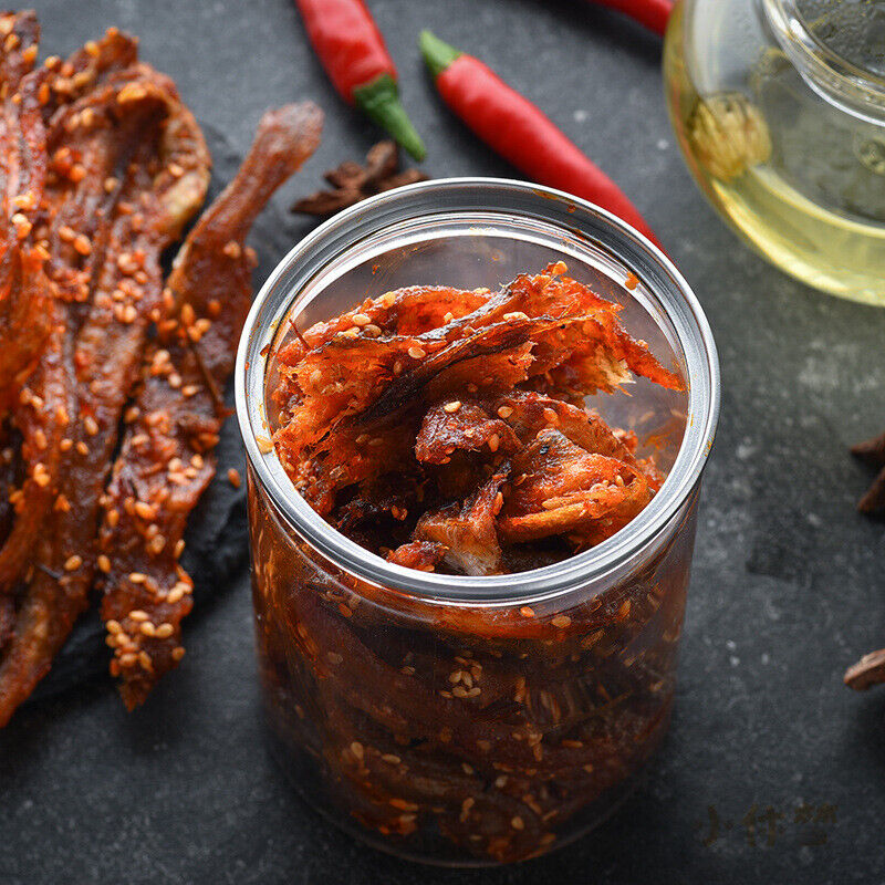 Spicy Bombay Duck Dried Fish Slices Ready-to-eat Seafood Snacks Specialty