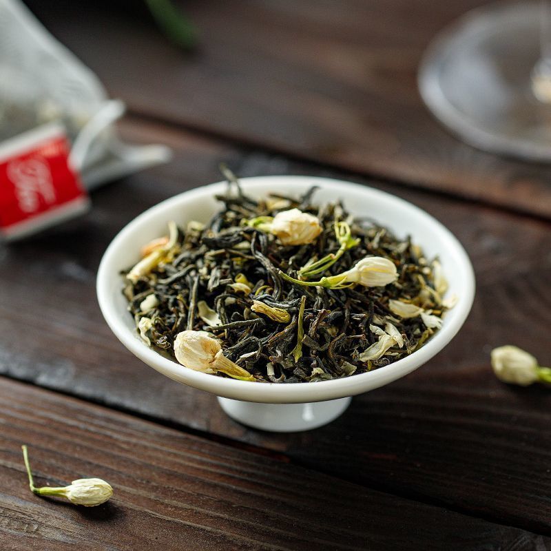 High-Grade Jasmine Tea and Green Tea Leaves Combo for Rich Floral Taste- New Tea