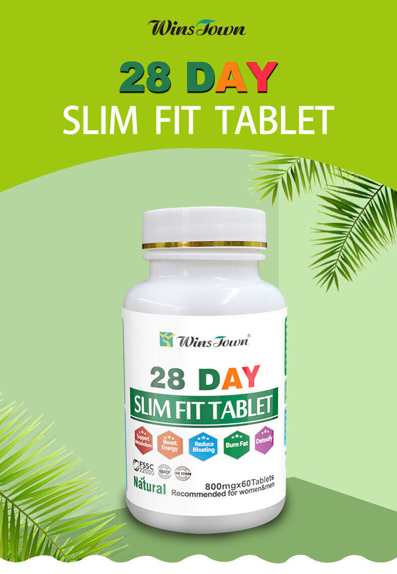 Slimming 28 Day Slim Fit Tablet Fat Burner 60 Tablets