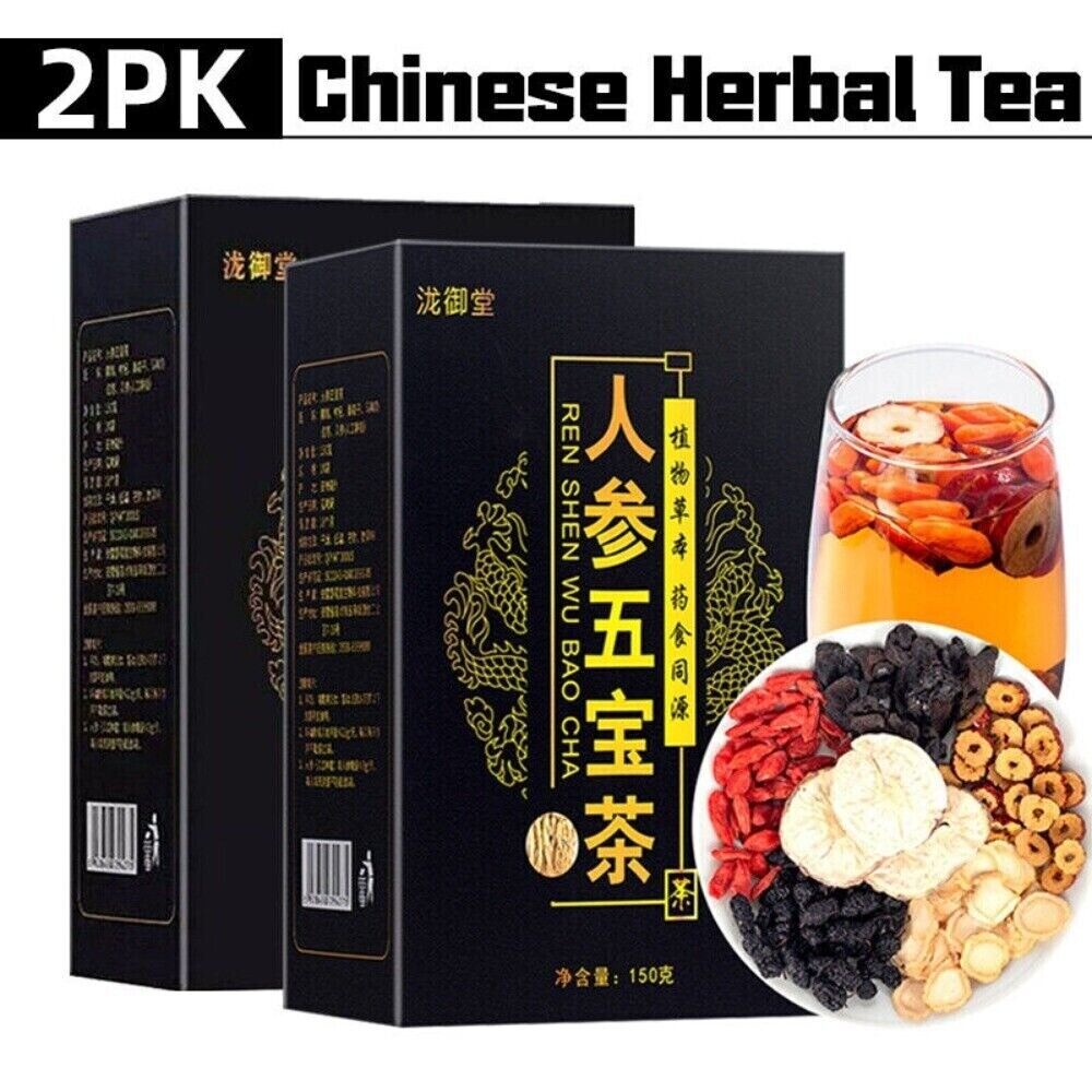 3Pack Kidney Tea Ginseng Six Treasure Chinese Herbal Main image