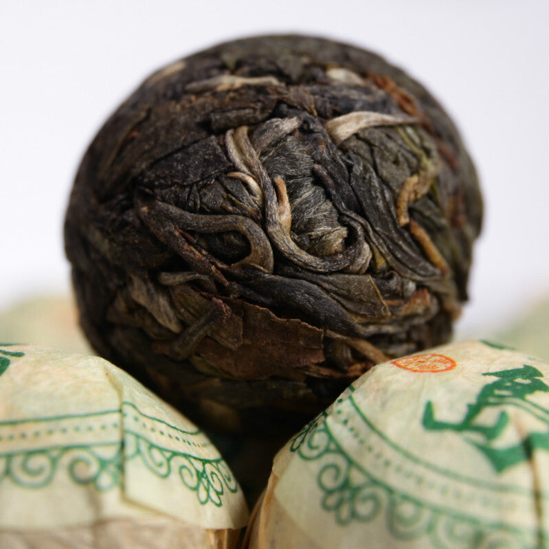 Yunnan Puerh Tea Icelandic Island Sheng Longzhu Arbor Tea, Mini Tuocha 500g Secondary image