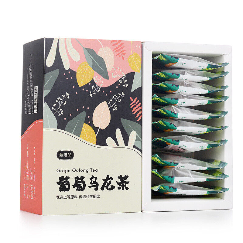 HelloYoung Grape Oolong Tea Flavored Tea Bag Japanese Grape Oolong Tea