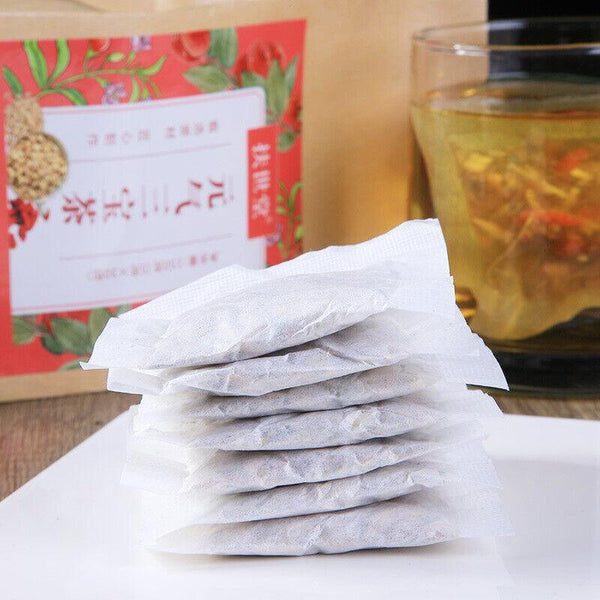 Astragalus Ophiopogon Codonopsis Wolfberry Combination Tea Bag Yuanqi Sanbao Tea