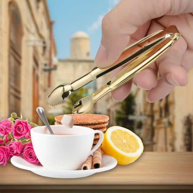 Tea Clips Coffee Sugar Clip Tweezer Mini Clamp Tong Clips Coffee Tea Clamp