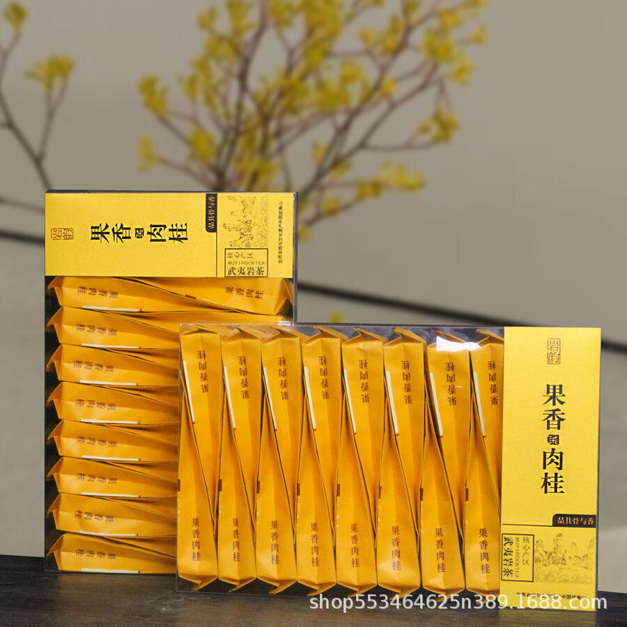 Fruit Aroma Rougui Medium Roast Charcoal Roasted Oolong Tea Wuyi Rock Tea